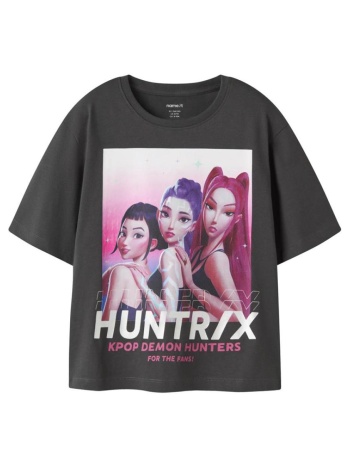 μπλούζα k-pop demon hunters κορίτσι name it μαύρη σε προσφορά