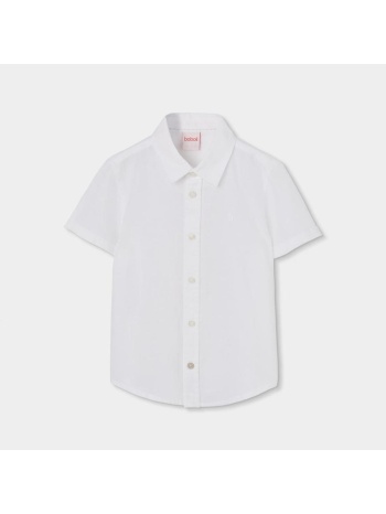 πουκάμισο λινό αγόρι boboli-873053-1100-white