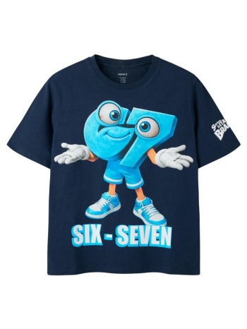 μπλούζα μακό αγόρι name it six seven μπλε σε προσφορά