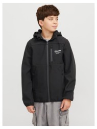 μπουφάν softshell αγόρι jack & jones junior μαύρο