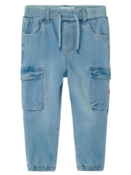 παντελόνι τζιν cargo αγόρι name it-13224943-medium blue denim