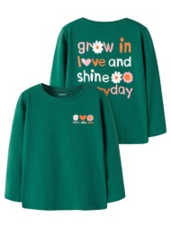 μπλούζα μακό μακρυμάνικη κορίτσι name it-13259027-evergreen