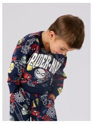 μπλούζα φούτερ χωρίς χνούδι spiderman για αγόρι name it-13257998-navy blazer