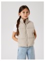 αμάνικο μπουφάν κορίτσι name it-13237547-pure cashmere