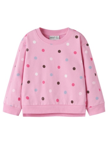 μπλούζα φούτερ για κορίτσι name it-13256958-begonia pink σε προσφορά