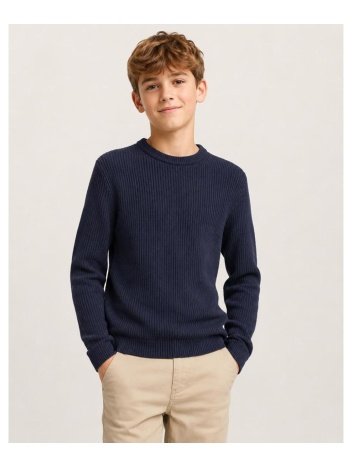 πλεκτή μπλούζα για αγόρια junior jack & jones-12299359-navy σε προσφορά