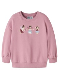 μπλούζα φούτερ για κορίτσια name it-13246331-lilas fairies