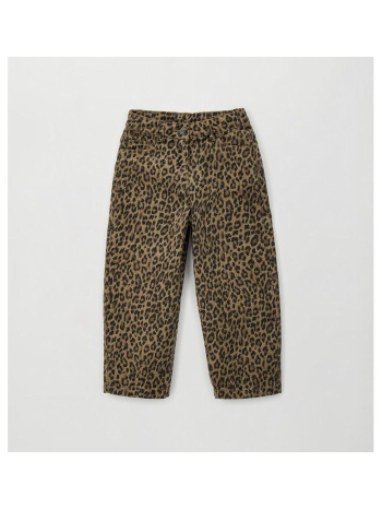 υφασμάτινο παντελόνι leopard για κορίτσια
