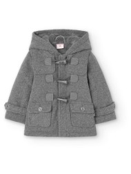παλτό αγόρι boboli-719377-8125-grey