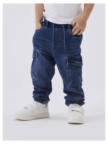 παντελόνι τζιν cargo αγόρι name it-13224943-dark blue denim σε προσφορά