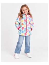 μπουφάν καπιτονέ με κουκούλα για κορίτσι agatha ruiz de la prada-8552w26-multicolor