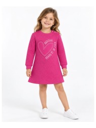 φόρεμα φούτερ για κορίτσια agatha ruiz de la prada-8281w26-fucsia