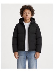 μπουφάν puffer αγόρι jack & jones-12303956-black