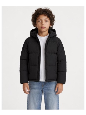 μπουφάν puffer αγόρι jack & jones-12303956-black
