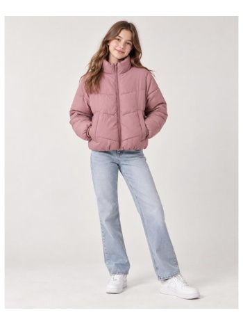 μπουφάν puffer κορίτσι name it-13261802-wistful mauve