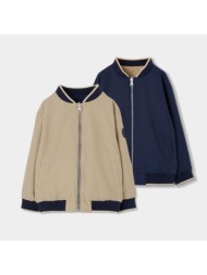 μπουφάν λεπτό διπλής όψης αγόρι boboli-873086-7399-navy
