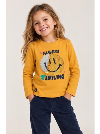 μπλούζα μακό κορίτσι boboli-304007-1230-yellow