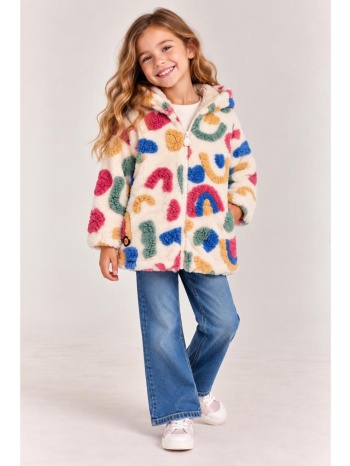 παλτό fleece κορίτσι boboli-304197-7442-multicolor