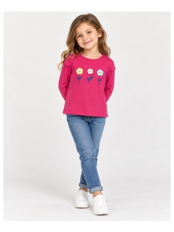 μπλούζα μακό κορίτσι boboli-314021-3967-fuchsia