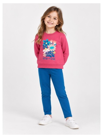 σετ φούτερ με κολάν κορίτσι boboli-314086-3967-fuchsia