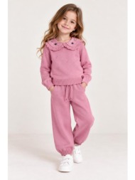 πλεκτή μπλούζα για κορίτσι boboli-344157-3970-pink