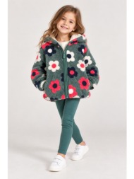 παλτό fleece για κορίτσι boboli-334145-4769-green