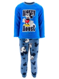 πιτζάμα fleece αγόρι mickey mouse-xh20016-blue