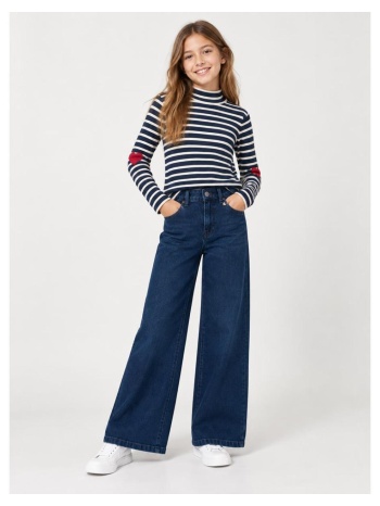 μπλούζα μακό για κορίτσι ριγέ boboli-404097-9938-navy