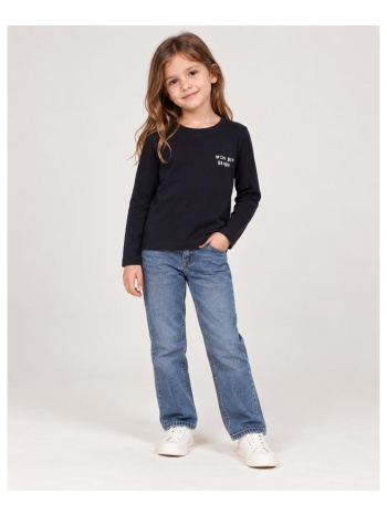 μπλούζα μακό για κορίτσι boboli-434001-890-black