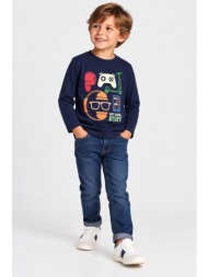 μπλούζα μακό για αγόρι boboli-504065-2440-navy