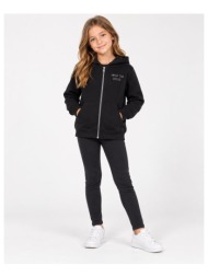 ζακέτα φούτερ για κορίτσι boboli-434168-890-black
