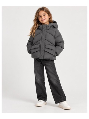 μπουφάν παρκά για κορίτσι boboli-424189-8118-grey