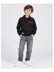 μπλούζα πόλο για αγόρι boboli-854018-890-black