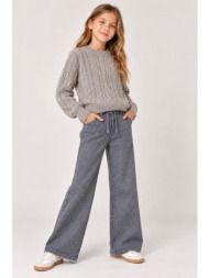 μπλούζα πλεκτή για κορίτσι boboli-424088-7464-grey