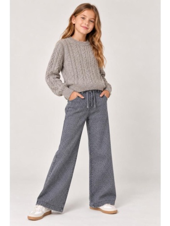 μπλούζα πλεκτή για κορίτσι boboli-424088-7464-grey