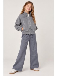 ζακέτα φούτερ για κορίτσι boboli-414155-8105-grey
