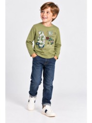 μπλούζα μακό για αγόρι boboli-514011-4604-green