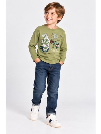 μπλούζα μακό για αγόρι boboli-514011-4604-green