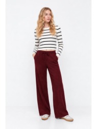 παντελόνα πλεκτή wide leg για teen κορίτσι tiffosi-10067622-555 vermelho