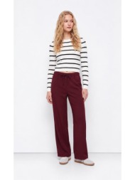 παντελόνι wide leg για teen κορίτσι tiffosi-10067615-555 vermelho