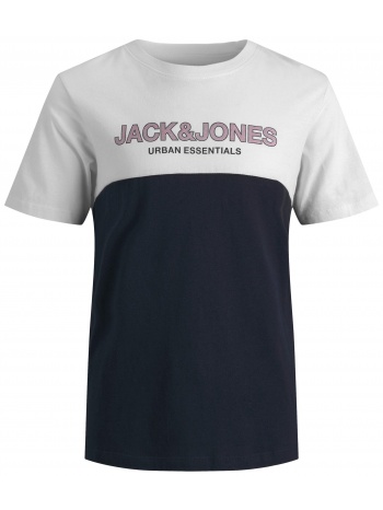 μπλούζα μακό αγόρι jack & jones-12190515-white