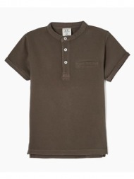 μπλούζα πόλο αγόρι zippy-31039735020-grey