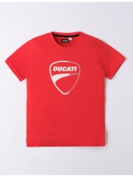 μπλούζα μακό αγόρι ducati-g6603/00-2236-red