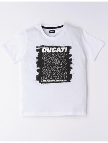 μπλούζα μακό αγόρι ducati-g6636/00-0113-white σε προσφορά