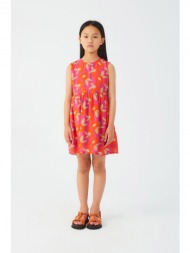 φόρεμα υφαμάτινο κορίτσι compania fantastica-31m/41423-hibiscus print