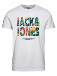 μπλούζα μακό αγόρι jack & jones-12234441-white