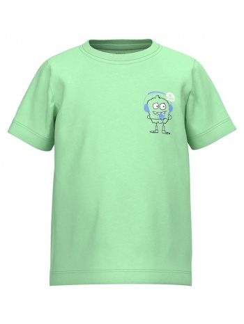 μπλούζα μακό αγόρι name it-13215005-green ash σε προσφορά