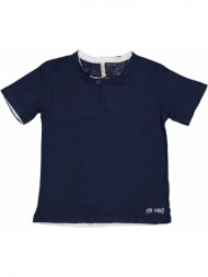 μπλούζα μακό αγόρι trybeyond-999.44413.00.75l-blue