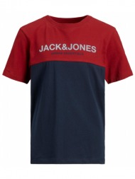 μπλούζα μακό αγόρι jack & jones-12190515-dahlia-organic cotton