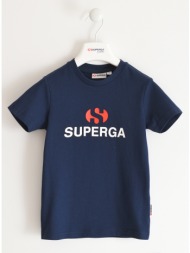 μπλούζα μακό αγόρι superga-s4101/00-blue